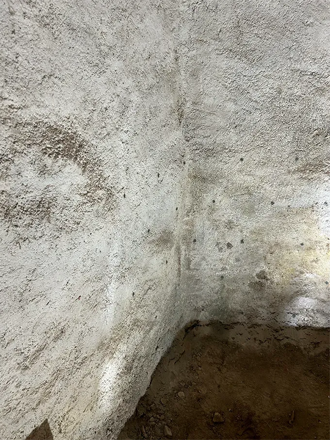 mur abimé